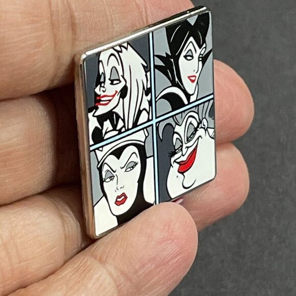 Maleficent Ursula Villains Lapel Pin Cruella Evil Queen Brooch Pin Jewelry Badge - Picture 7 of 11